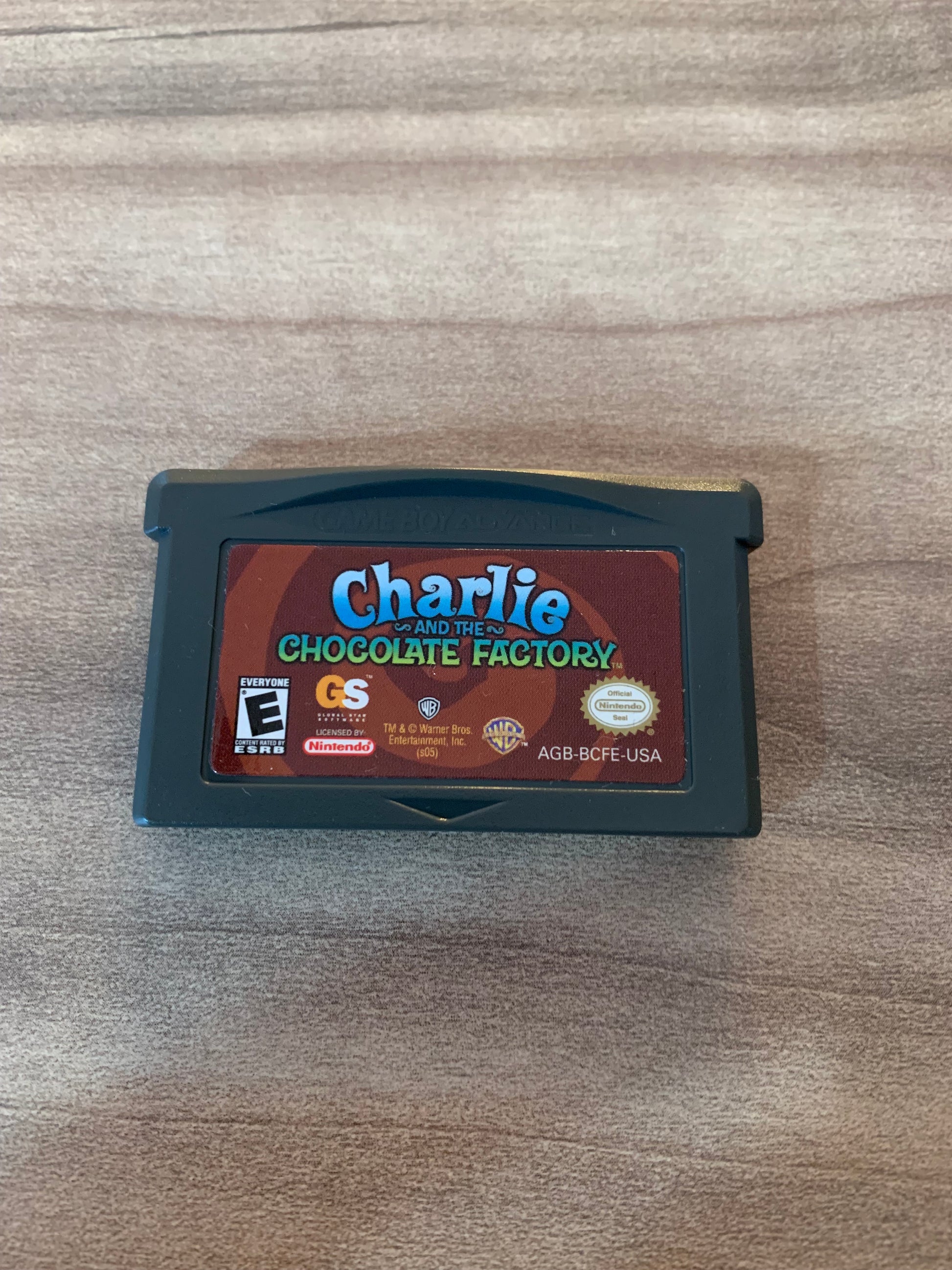 PiXEL-RETRO.COM : GAME BOY ADVANCE (GBA) GAME NTSC CHARLIE AND THE CHOCOLATE FACTORY
