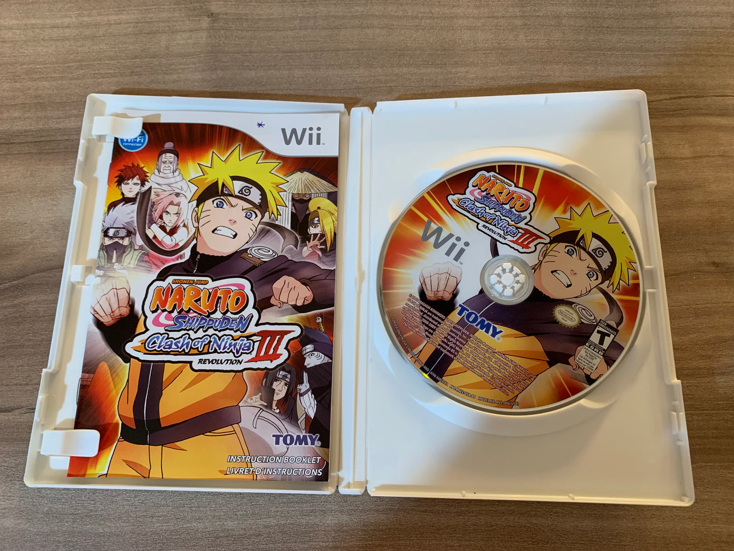 NiNTENDO Wii | NARUTO SHIPPUDEN CLASH OF NINJA REVOLUTION III