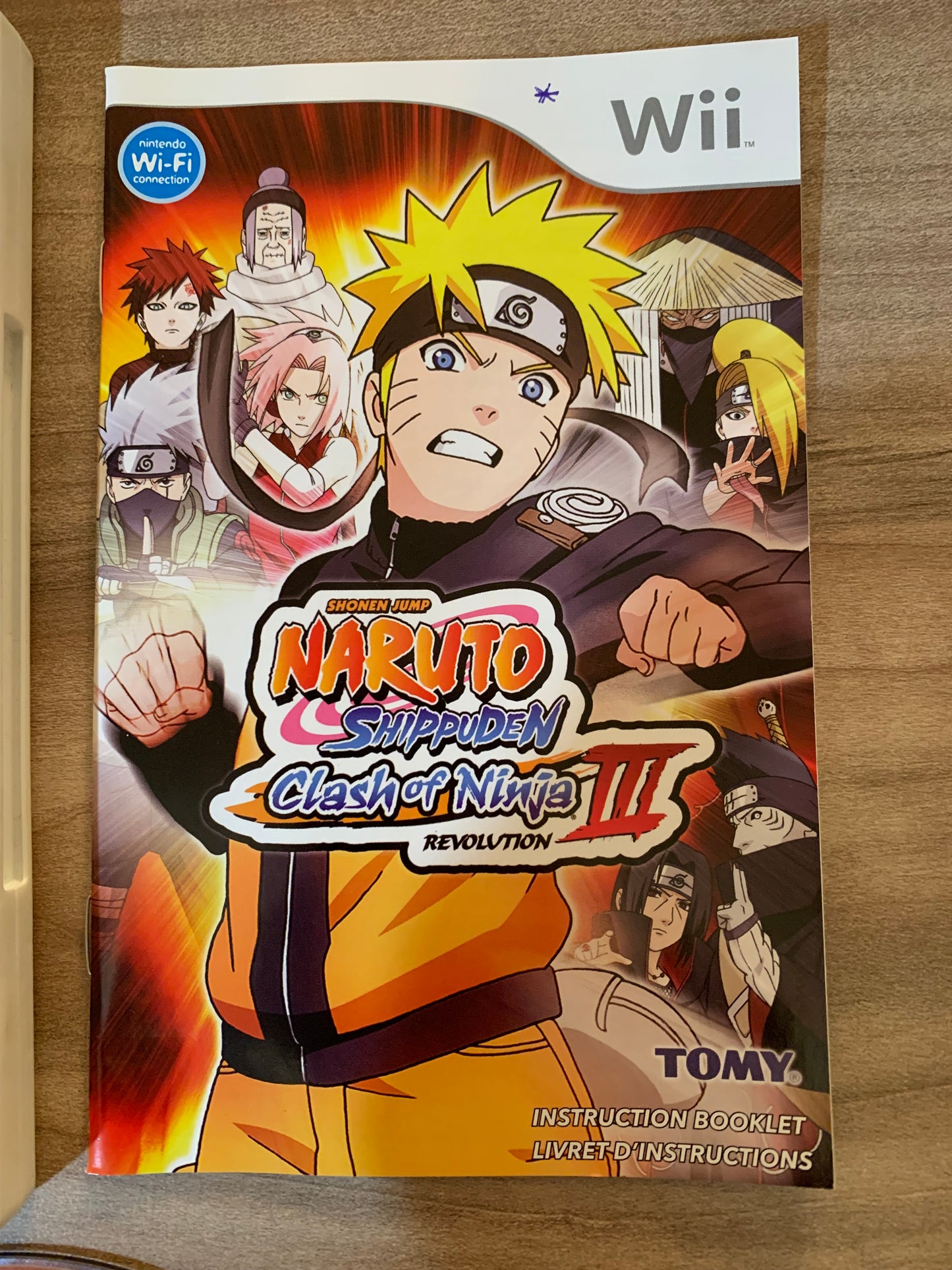 NiNTENDO Wii | NARUTO SHIPPUDEN CLASH OF NINJA REVOLUTION III