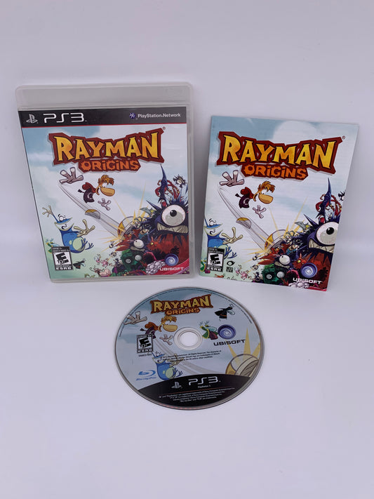 PiXEL-RETRO.COM : SONY PLAYSTATION 3 (PS3) COMPLET CIB BOX MANUAL GAME NTSC RAYMAN ORIGINS