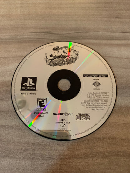 PiXEL-RETRO.COM : SONY PLAYSTATION 1 (PS1) COMPLET CIB BOX MANUAL GAME NTSC CRASH BANDICOOT 3 WARPED COLLECTOR'S EDITION