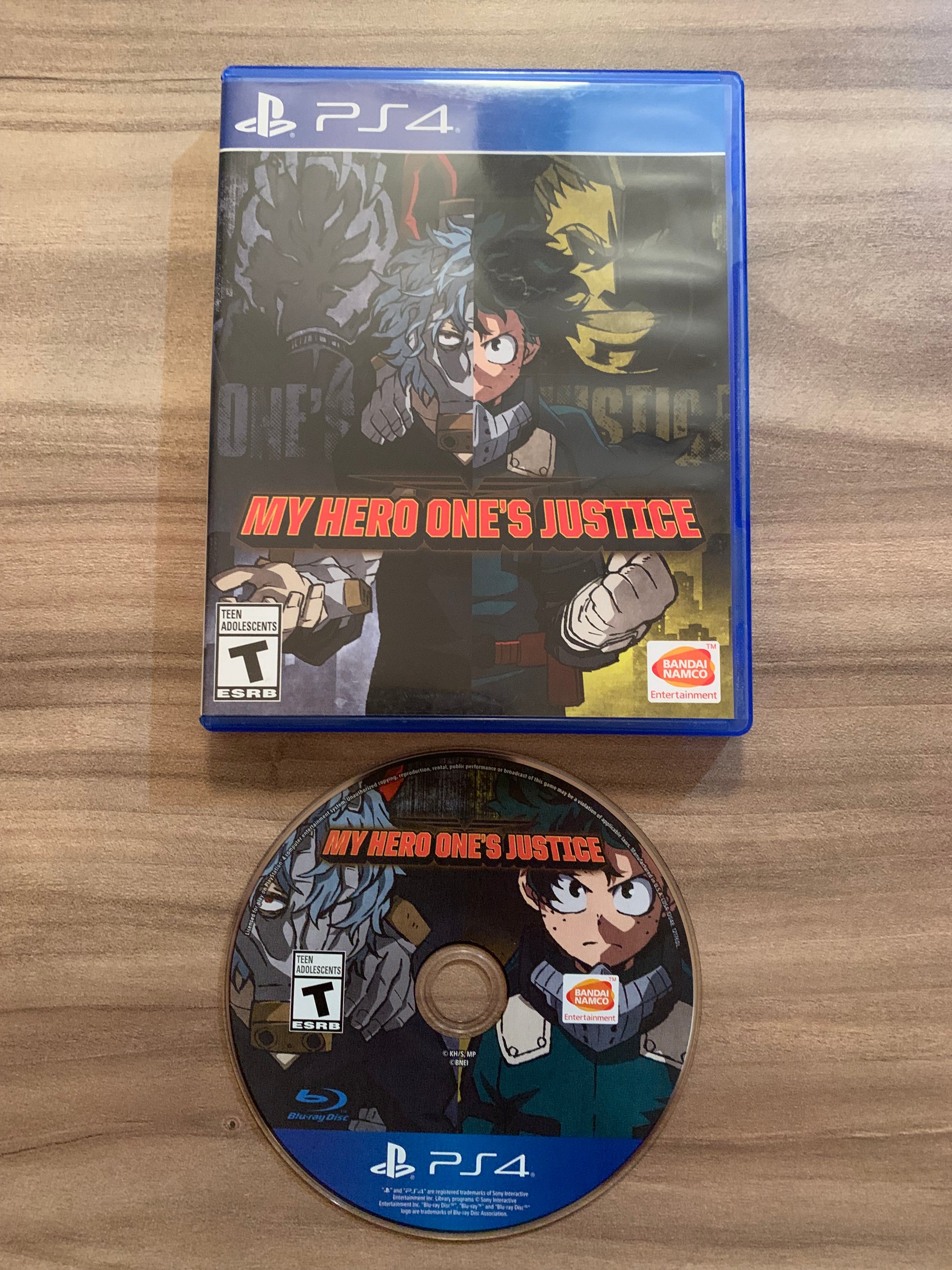 PiXEL-RETRO.COM : SONY PLAYSTATION 4 (PS4) COMPLETE CIB BOX MANUAL GAME NTSC MY HERO ONE'S JUSTICE
