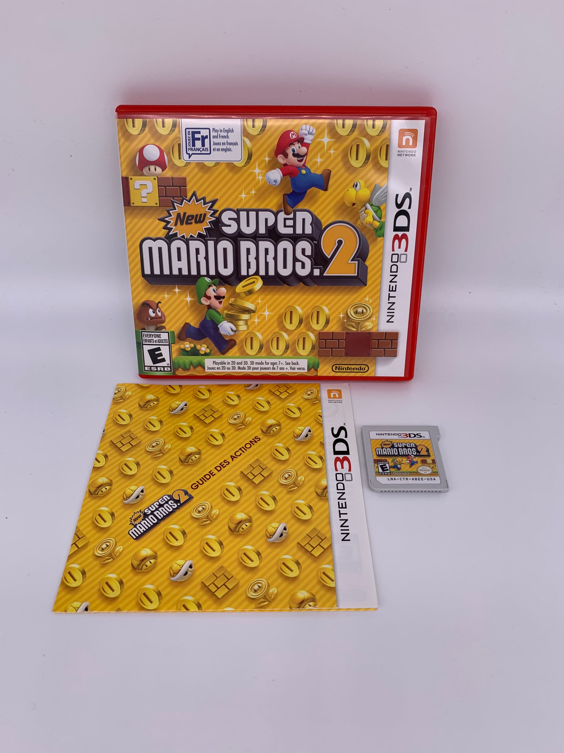 PiXEL-RETRO.COM : NINTENDO 3DS (3DS) NEW SUPER MARIO BROS. 2 COMPLET IN BOX MANUAL GAME NTSC