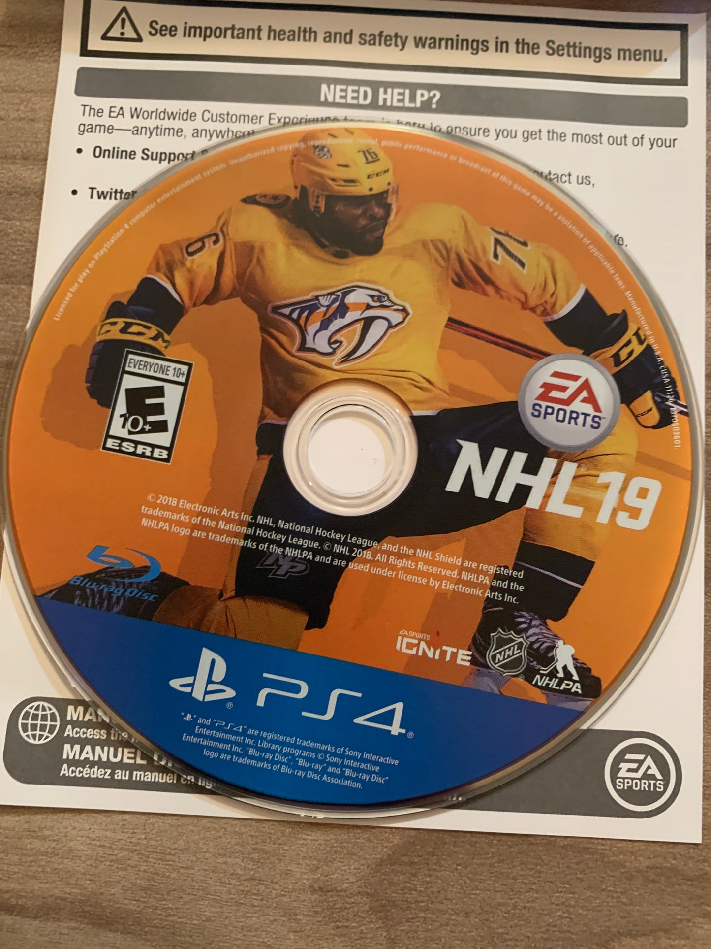 SONY PLAYSTATiON 4 [PS4] | NHL 19