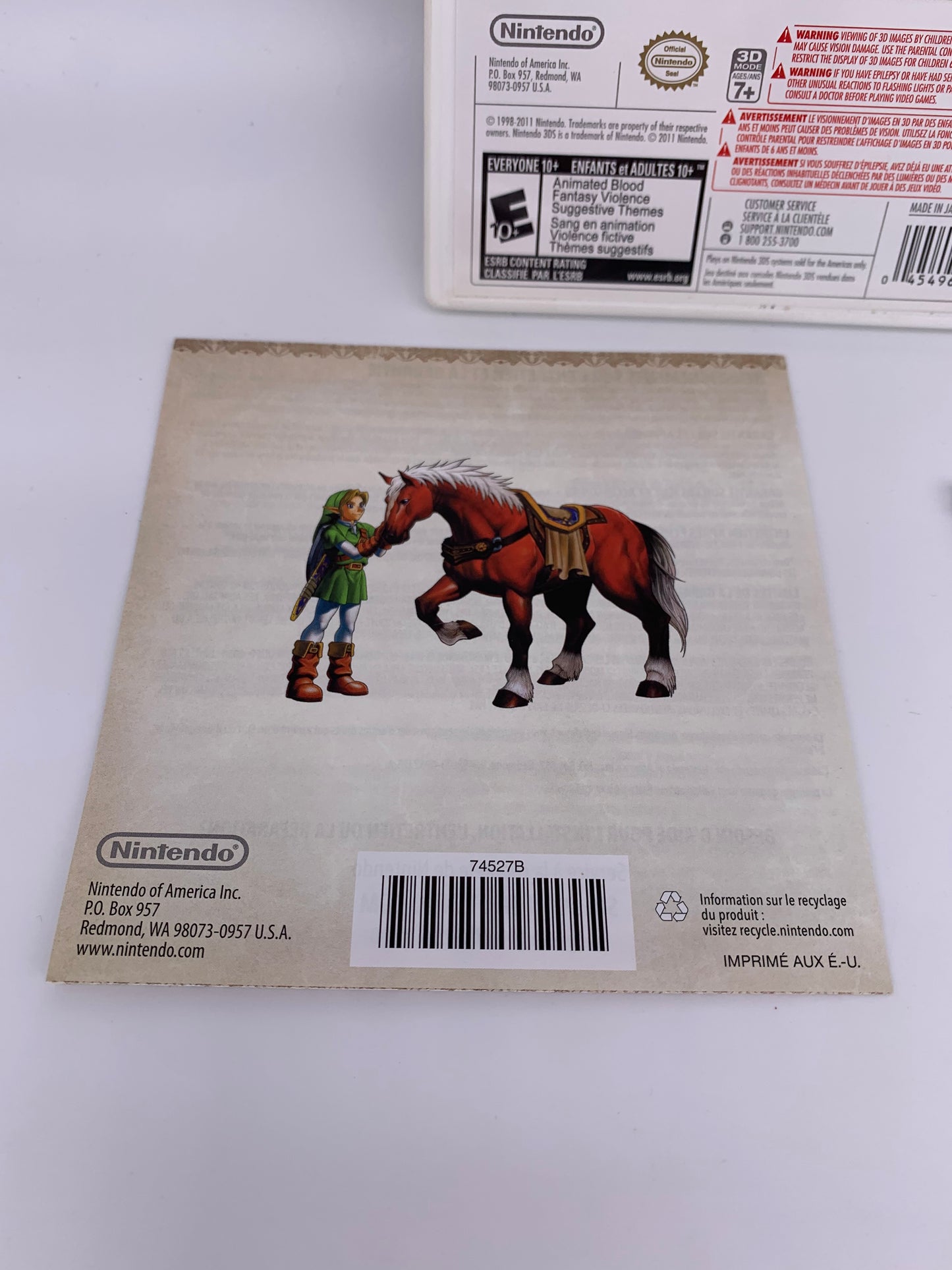 NiNTENDO 3DS | THE LEGEND OF ZELDA OCARiNA OF TiME 3D