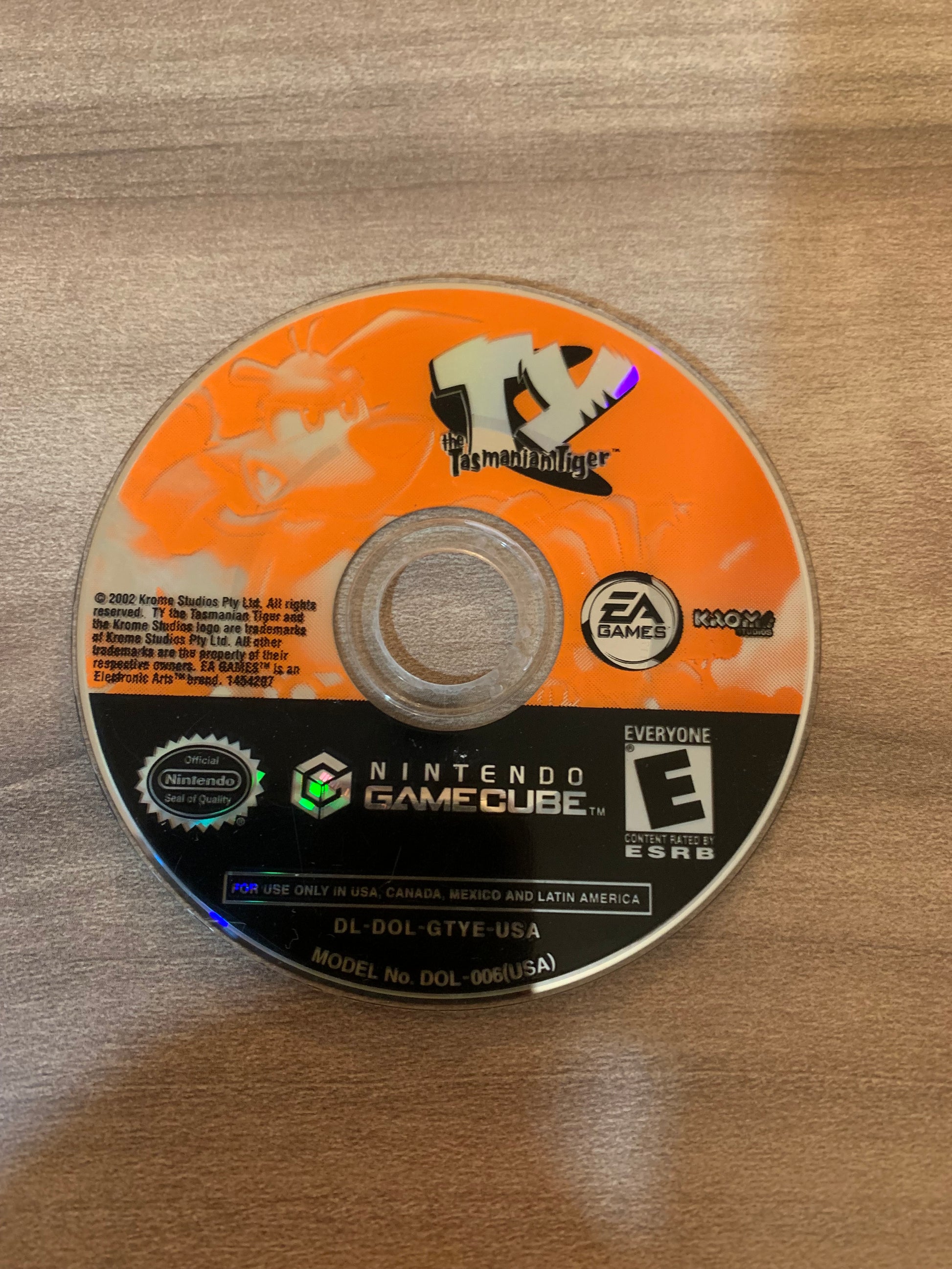 PiXEL-RETRO.COM : NINTENDO GAMECUBE (GC) GAME NTSC TY THE TASMANIAN TIGER