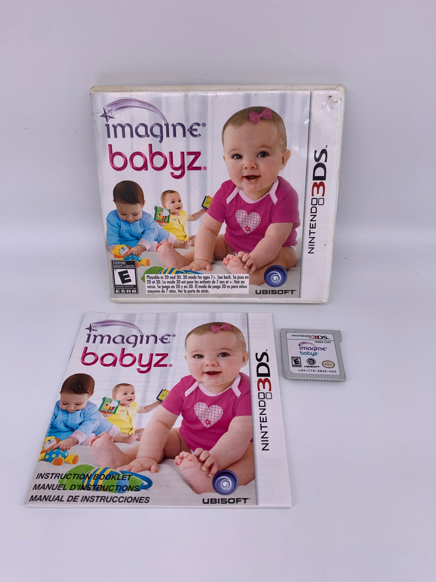 PiXEL-RETRO.COM : NINTENDO 3DS (3DS) COMPLETE CIB BOX MANUAL GAME NTSC IMAGINE BABYZ