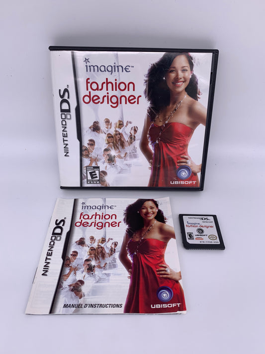 PiXEL-RETRO.COM : NINTENDO DS (DS) COMPLETE CIB BOX MANUAL GAME NTSC IMAGINE FASHION DESIGNER