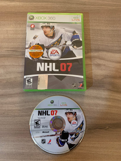 PiXEL-RETRO.COM : MICROSOFT XBOX 360 GAME NTSC NHL 07