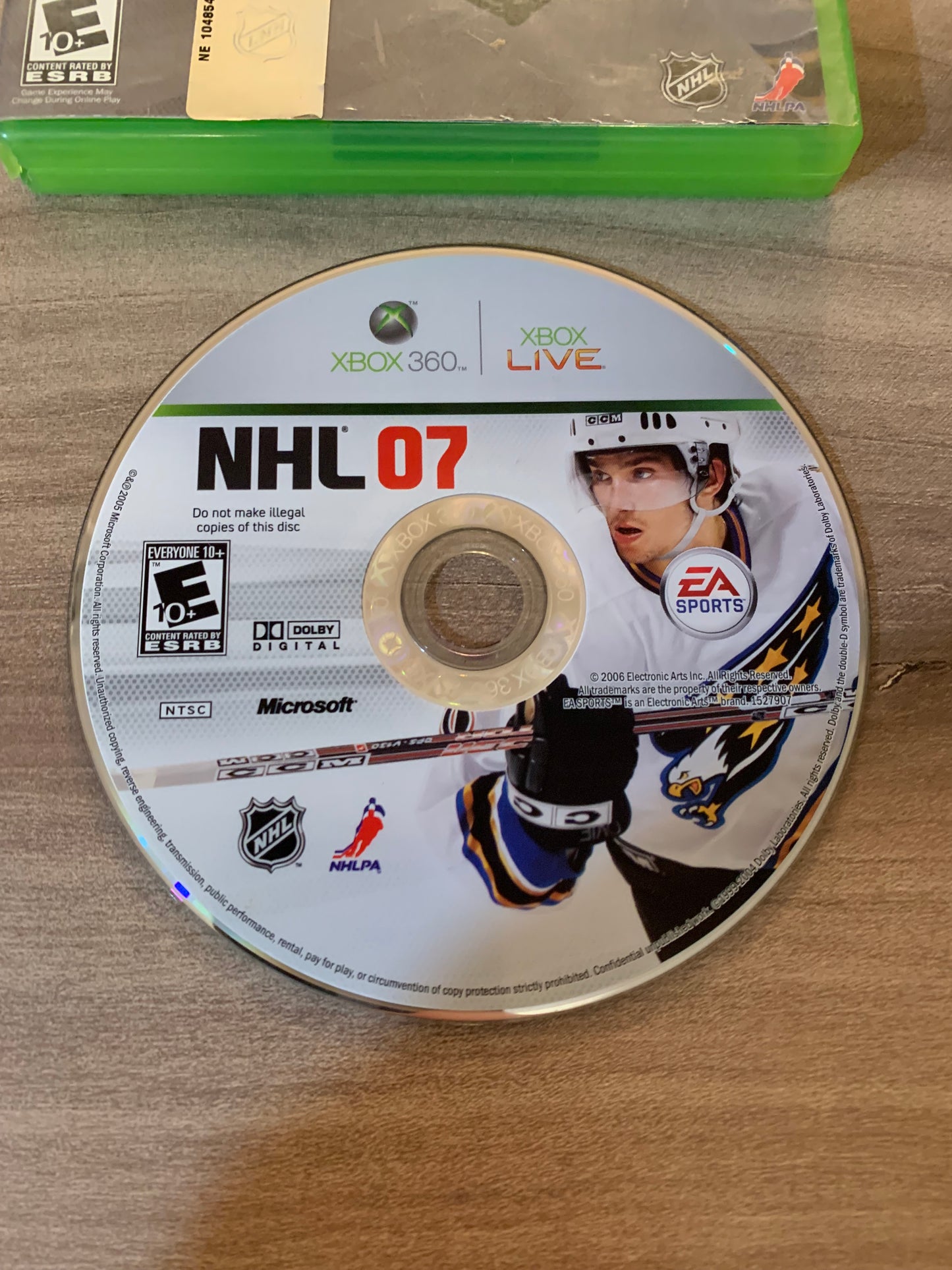 MiCROSOFT XBOX 360 | NHL 07