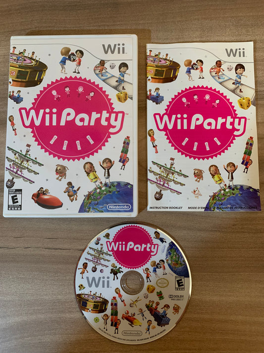 PiXEL-RETRO.COM : NINTENDO WII COMPLET CIB BOX MANUAL GAME NTSC WII PARTY