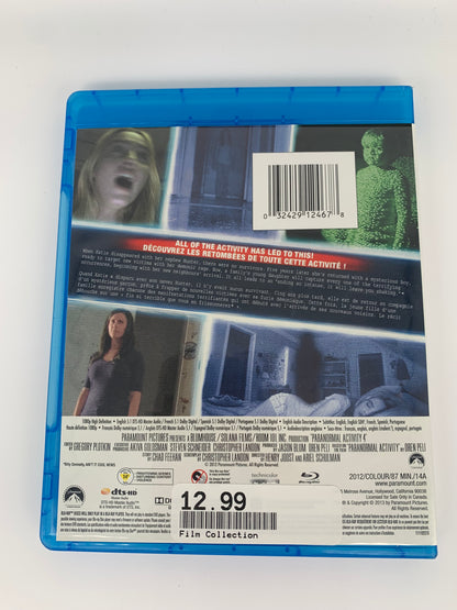 BLU-RAY FILM | PARANORMAL ACTIVITY 4 [PARANORMAL ACTiViTY 4]