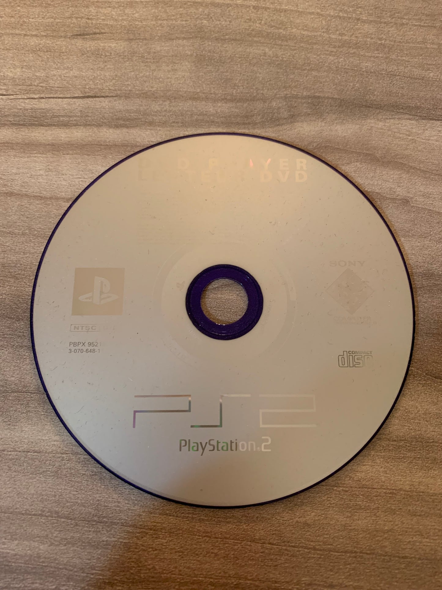 PiXEL-RETRO.COM : SONY PLAYSTATION 2 (PS2) DVD PLAYER DISK 2.12 NTSC 