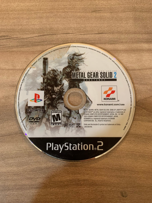 PiXEL-RETRO.COM : SONY PLAYSTATION 2 (PS2) GAME NTSC METAL GEAR SOLID 2 SUBSTANCE