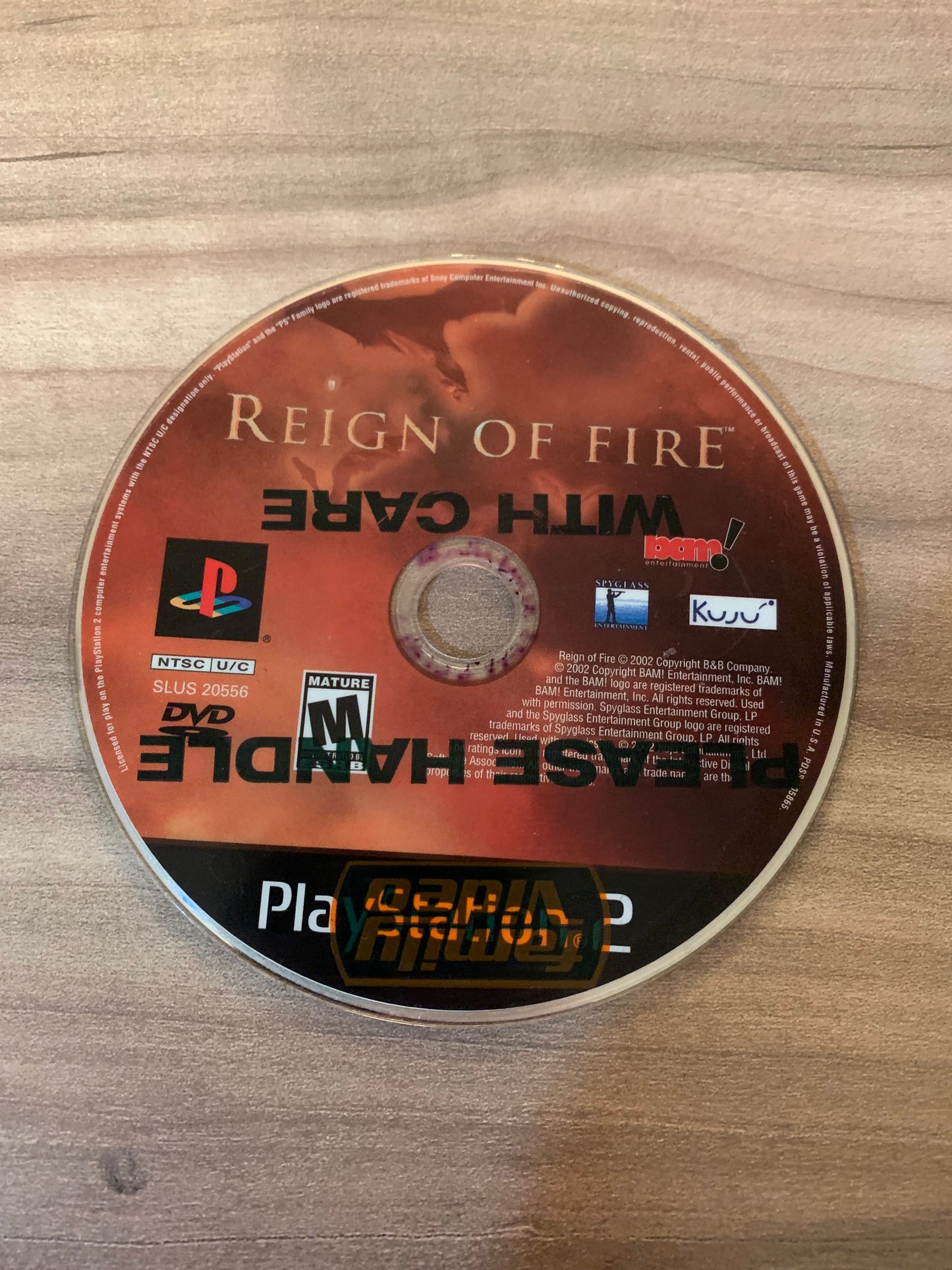 PiXEL-RETRO.COM : SONY PLAYSTATION 2 (PS2) GAME NTSC REIGN OF FIRE