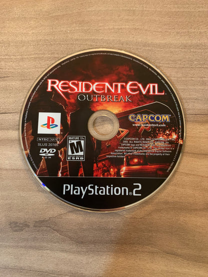 PiXEL-RETRO.COM : SONY PLAYSTATION 2 (PS2) GAME NTSC RESIDENT EVIL OUTBREAK