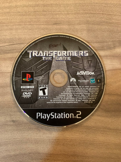PiXEL-RETRO.COM : SONY PLAYSTATION 2 (PS2) GAME NTSC TRANSFORMERS THE GAME