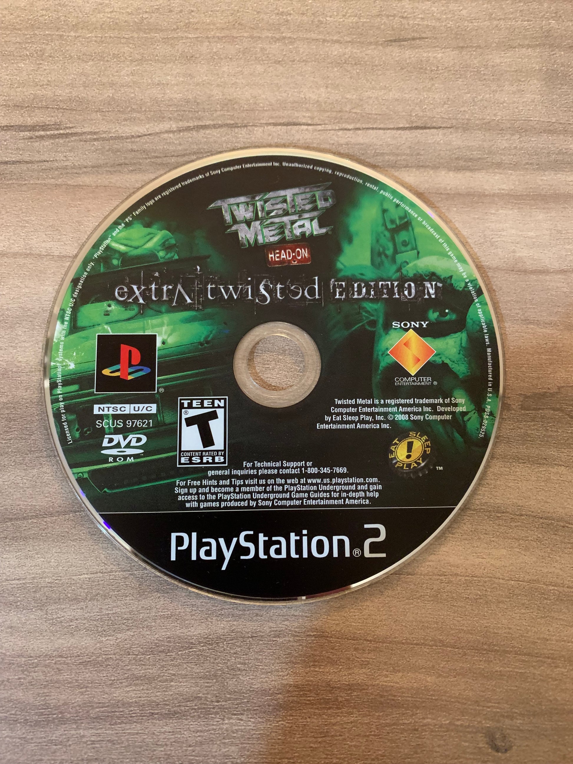 PiXEL-RETRO.COM : SONY PLAYSTATION 2 (PS2) GAME NTSC TWISTED METAL HEAD-ON EXTRA TWISTED EDITION