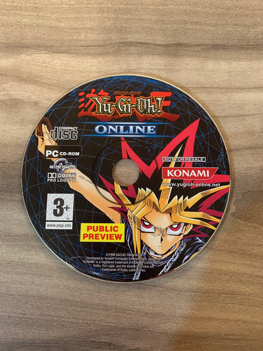 PiXEL-RETRO.COM : COMPUTER (PC) COMPLETE CIB BOX MANUAL GAME NTSC YU-GI-OH! ONLINE NOT FOR RESALE