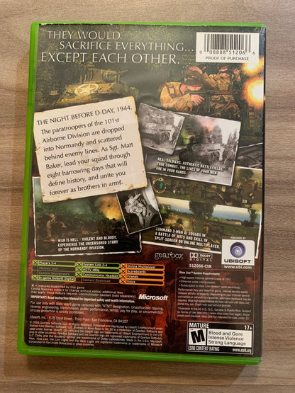 MiCROSOFT XBOX ORiGiNAL | BROTHERS iN ARMS ROAD TO HiLL 30