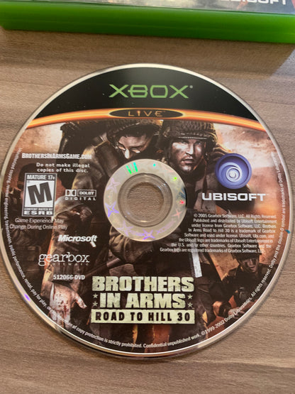 MiCROSOFT XBOX ORiGiNAL | BROTHERS iN ARMS ROAD TO HiLL 30