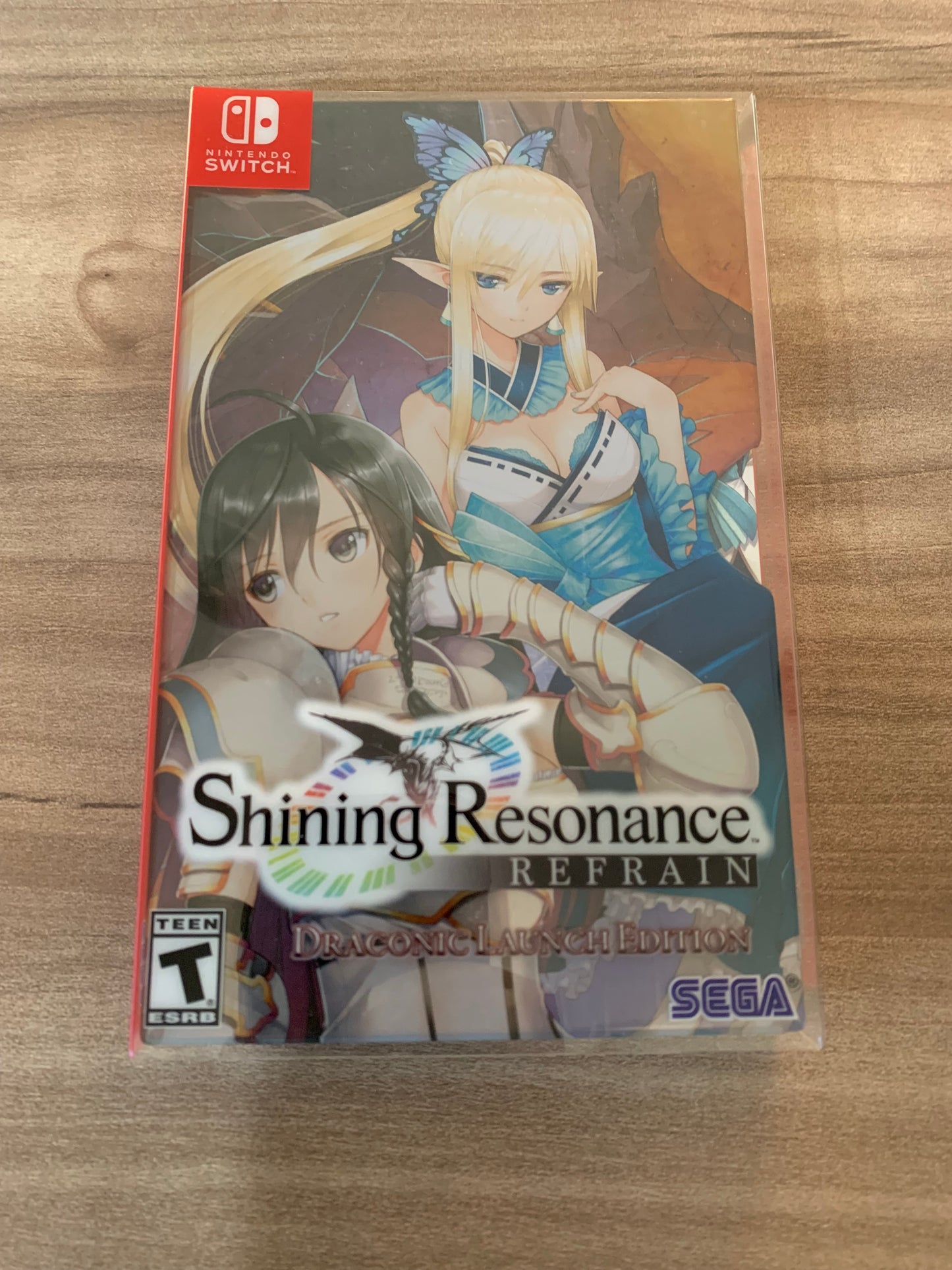 PiXELRETROGAME.COM : NINTENDO SWITCH COMPLETE IN BOX MANUAL GAME NTSC SHINING RESONANCE REFRAIN DRACONIC LAUNCH EDITION