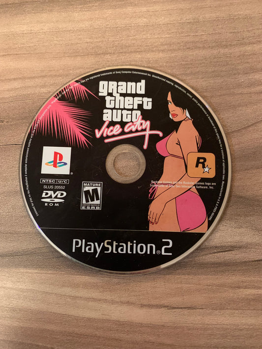 PiXEL-RETRO.COM : SONY PLAYSTATION 2 (PS2) COMPLET CIB BOX MANUAL GAME NTSC GRAND THEFT AUTO VICE CITY