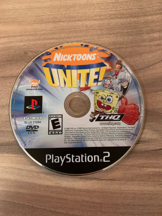 PiXEL-RETRO.COM : SONY PLAYSTATION 2 (PS2) GAME NTSC NICKTOONS UNITE!