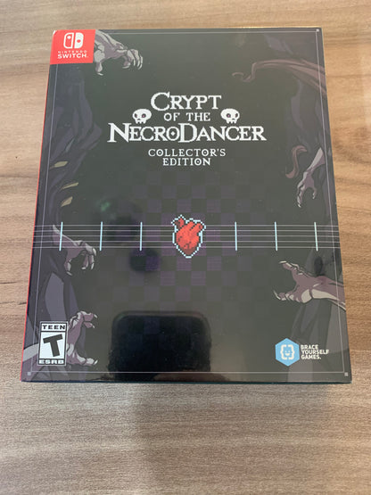 PiXEL-RETRO.COM : NINTENDO SWITCH NEW SEALED IN BOX COMPLETE MANUAL GAME NTSC CRYPT OF THE NECRODANCER COLLECTOR'S EDITION