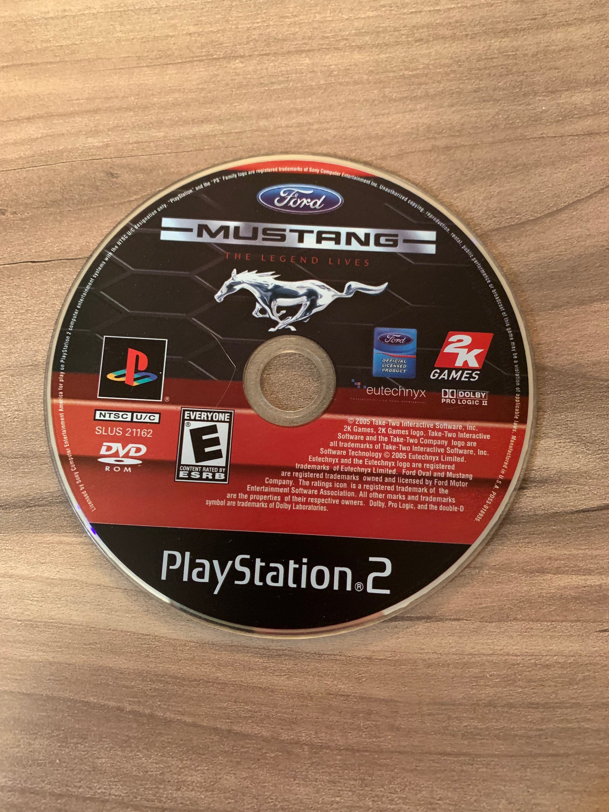 PiXEL-RETRO.COM : SONY PLAYSTATION 2 (PS2) GAME NTSC FORD MUSTANG THE LEGEND LIVES
