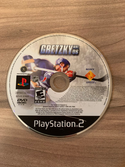 PiXEL-RETRO.COM : SONY PLAYSTATION 2 (PS2) GAME NTSC GRETZKY NHL 06