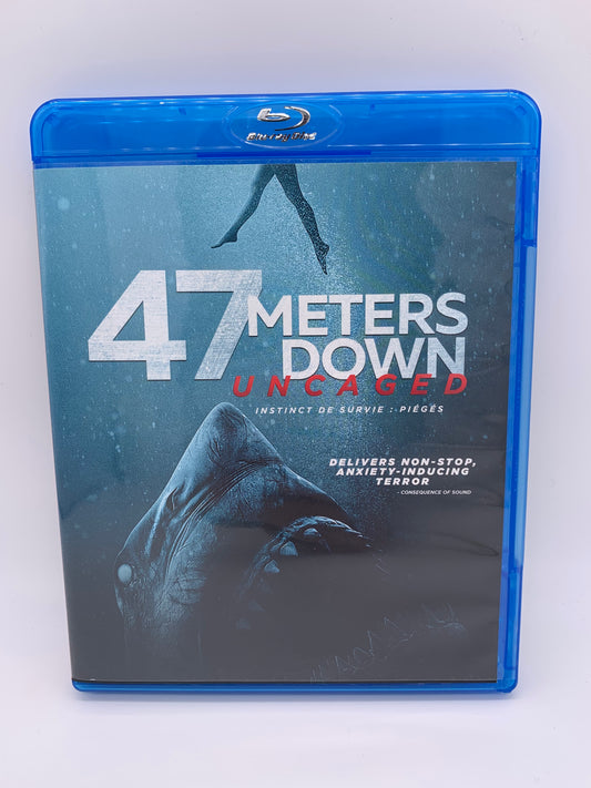 PiXEL-RETRO.COM : Movie Blu-Ray DVD 47 Meters down uncaged