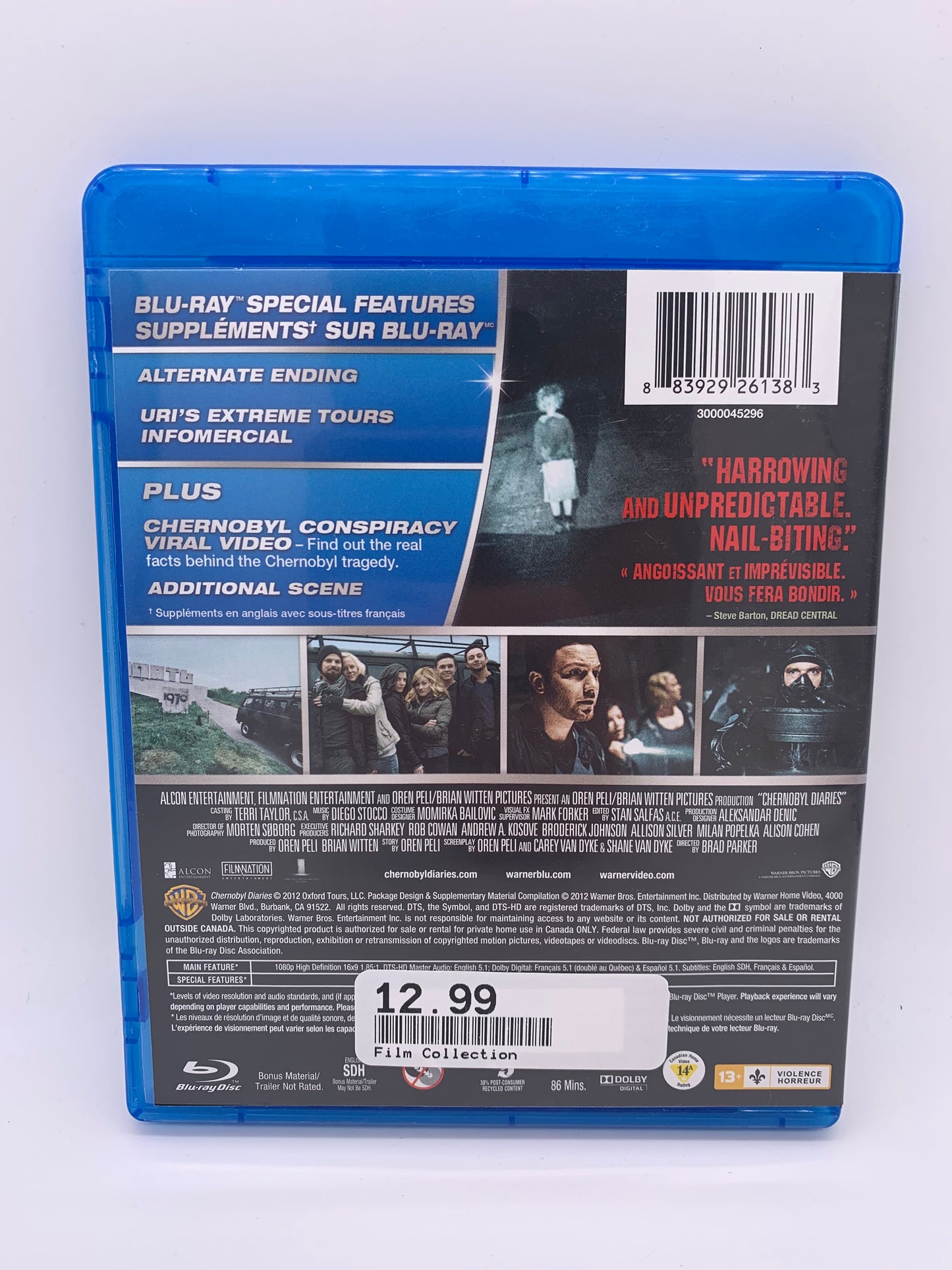 FiLM BLU-RAY | JOURNAL DE TCHERNOBYL SUBiSSEZ LES RETOMBÉES [CHERNOBYL DiARiES EXPERiENCE THE FALLOUT]