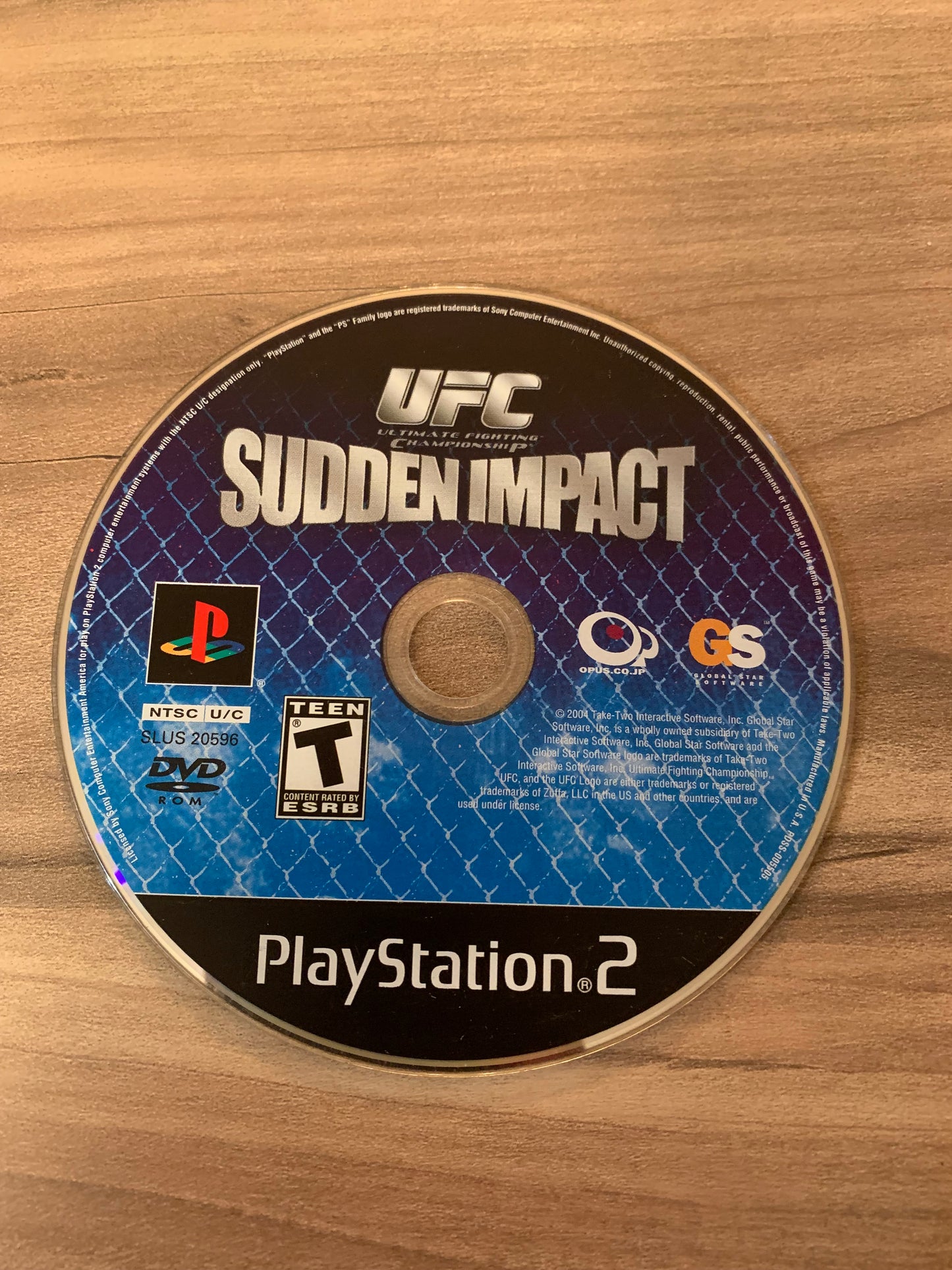 PiXEL-RETRO.COM : SONY PLAYSTATION 2 (PS2) GAME NTSC UFC SUDDEN IMPACT