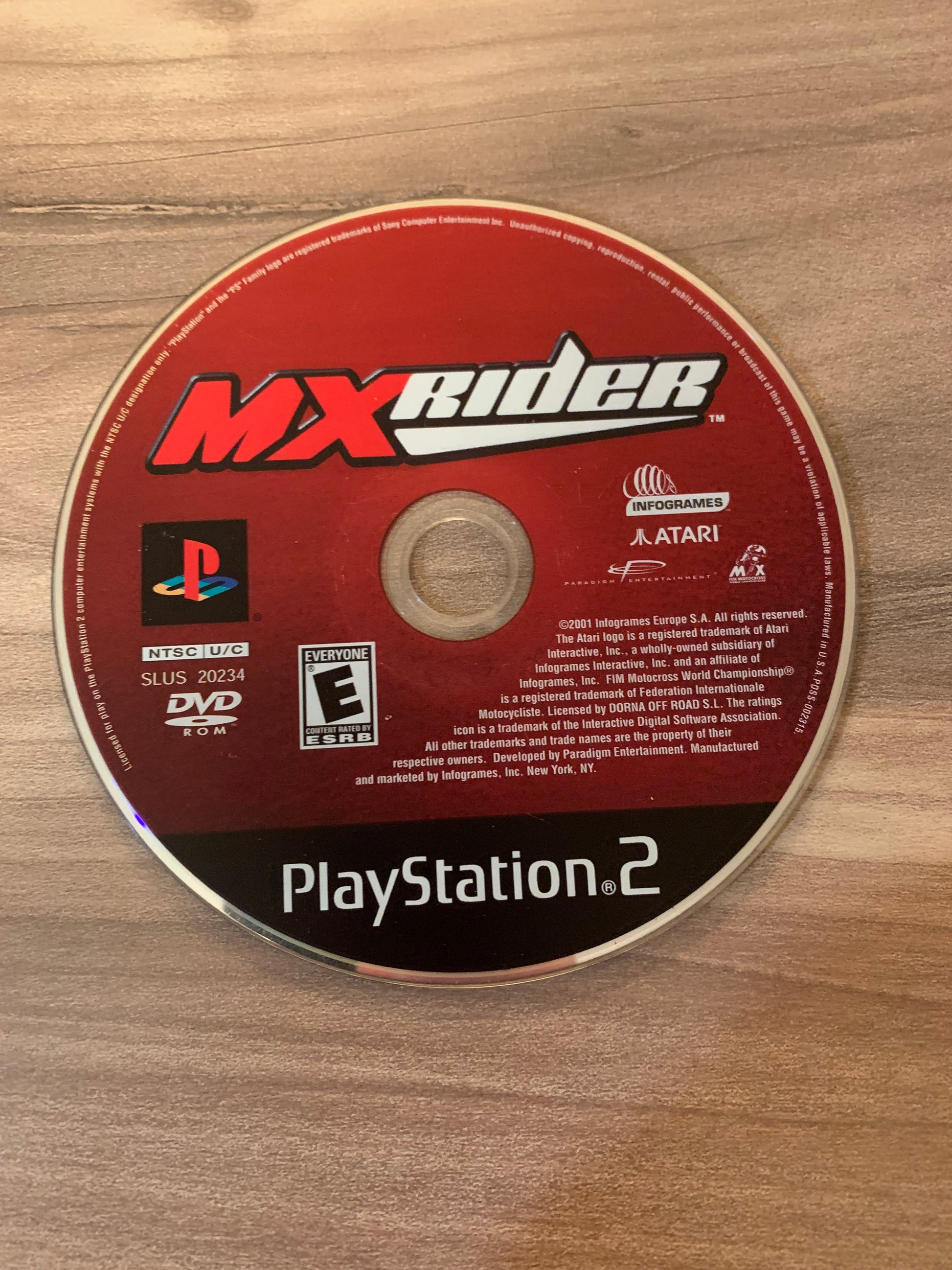 PiXEL-RETRO.COM : SONY PLAYSTATION 2 (PS2) GAME NTSC MX RIDER
