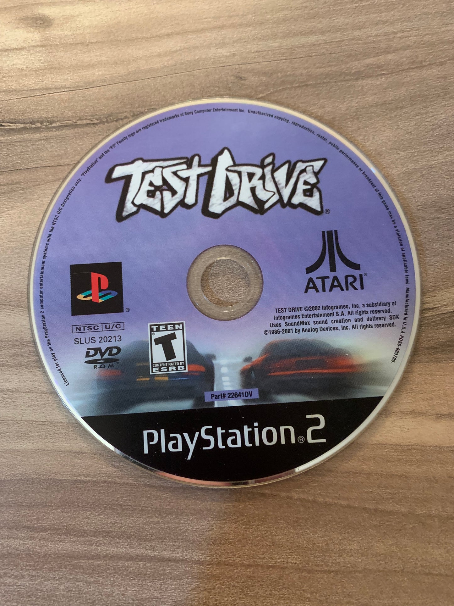PiXEL-RETRO.COM : sony playstation 2 ps2 test drive game ntsc