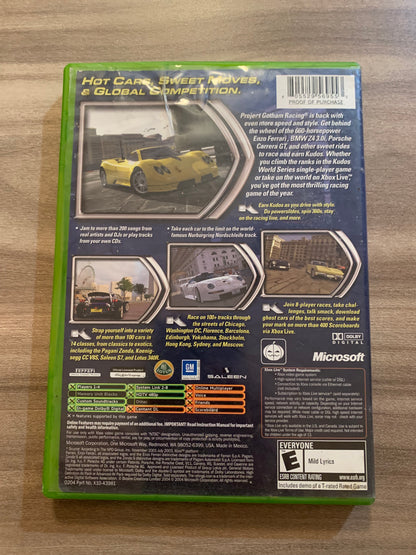 MiCROSOFT XBOX ORiGiNAL | PROJECT GOTHAM RACiNG 2