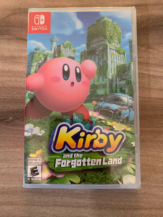 PiXEL-RETRO.COM : NINTENDO SWITCH NEW SEALED IN BOX COMPLETE MANUAL GAME NTSC KIRBY AND THE FORGOTTEN LAND
