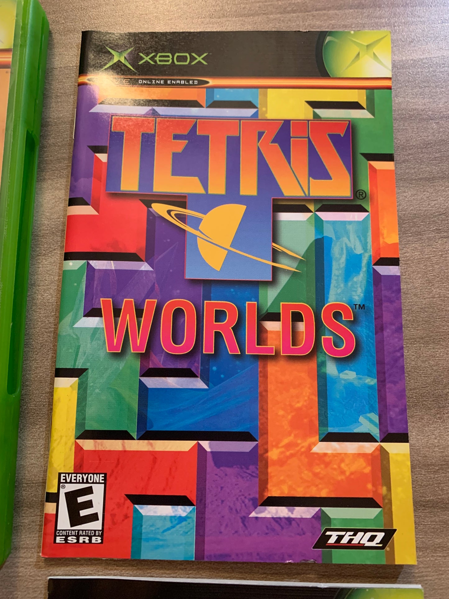 MiCROSOFT XBOX ORiGiNAL | STAR WARS THE CLONE WARS &amp; TETRiS WORLDS | NOT FOR RESALE