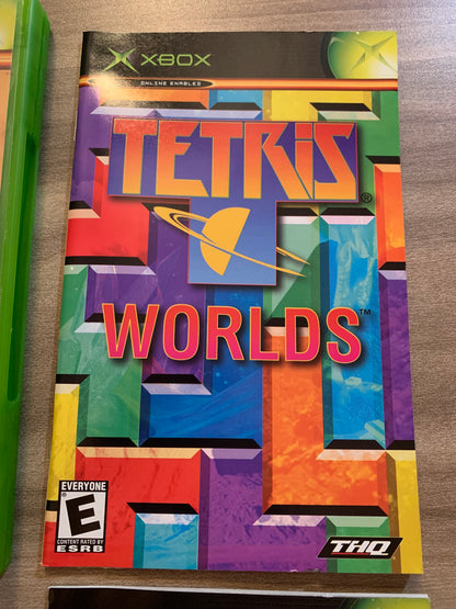 MiCROSOFT XBOX ORiGiNAL | STAR WARS THE CLONE WARS &amp; TETRiS WORLDS | NOT FOR RESALE