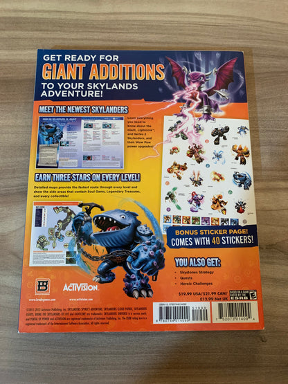 SKYLANDERS GiANTS STRATEGY GUiDE BRADYGAMES