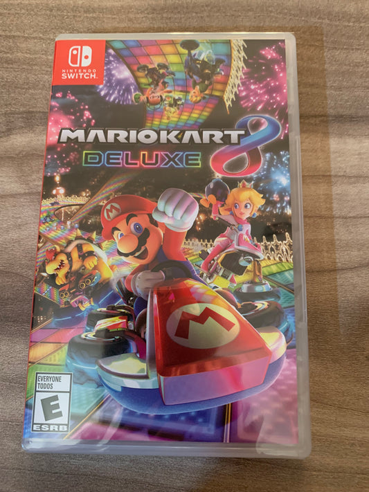 PiXEL-RETRO.COM : NINTENDO SWITCH NEW SEALED IN BOX COMPLETE MANUAL GAME NTSC MARIO KART 8 DELUXE