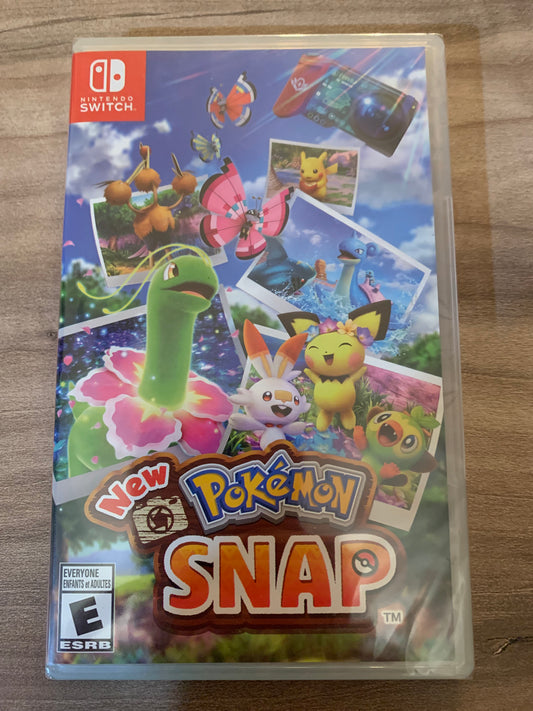 PiXEL-RETRO.COM : NINTENDO SWITCH NEW SEALED IN BOX COMPLETE MANUAL GAME NTSC NEW POKÉMON SNAP