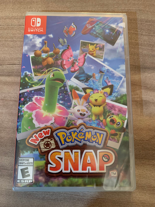 PiXEL-RETRO.COM : NINTENDO SWITCH NEW SEALED IN BOX COMPLETE MANUAL GAME NTSC NEW POKÉMON SNAP