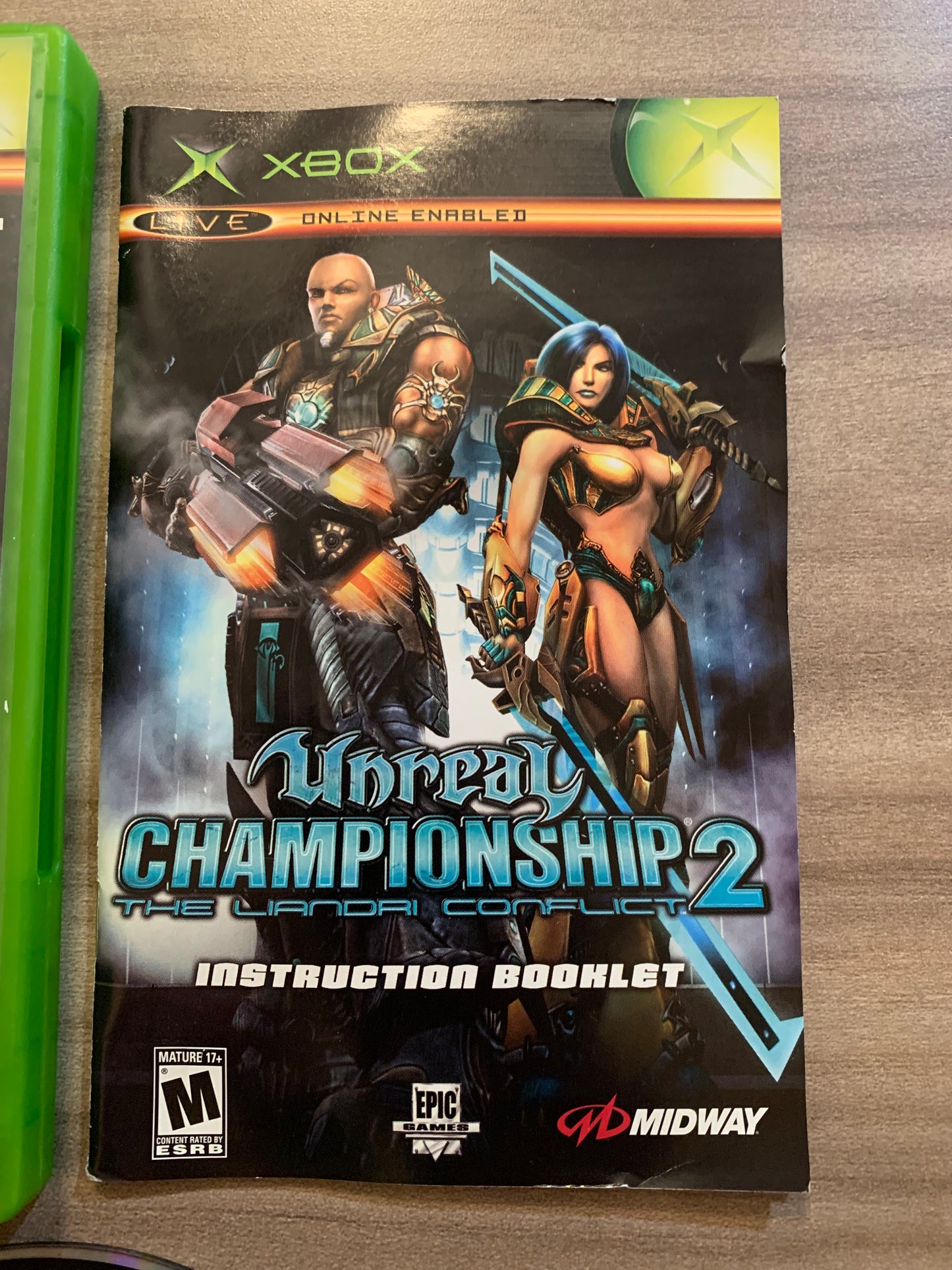 MiCROSOFT XBOX ORiGiNAL | UNREAL CHAMPiONSHiP 2 THE LiANDRi CONFLiCT