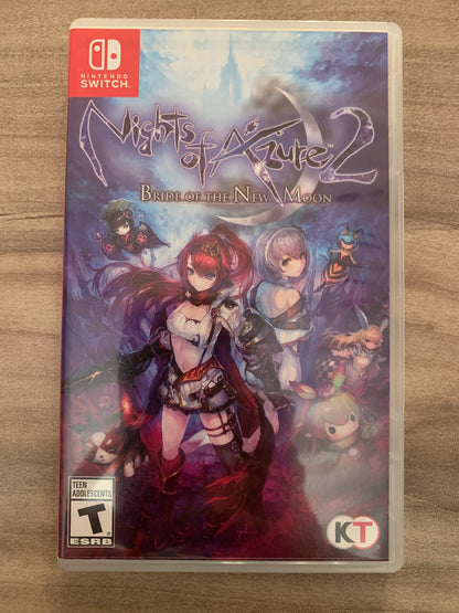 NiNTENDO SWiTCH | NiGHT OF AZURE 2 BRiDE OF THE NEW MOON