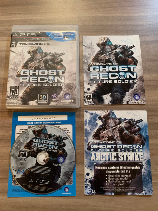 PiXEL-RETRO.COM : SONY PLAYSTATION 3 (PS3) COMPLET CIB BOX MANUAL GAME NTSC TOM CLANCY'S GHOST RECON FUTURE SOLDIER
