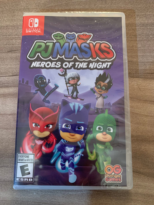 PiXEL-RETRO.COM : NINTENDO SWITCH NEW SEALED IN BOX COMPLETE MANUAL GAME NTSC PJ MASKS : HEROES OF THE NIGHT