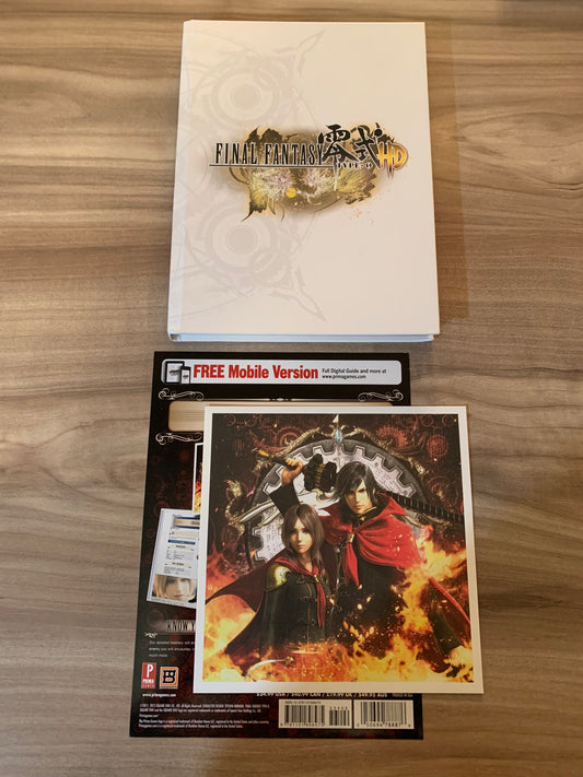 PiXEL-RETRO.COM : BOOKS STRATEGY PLAYER'S GUIDE WALKTHROUGH OFFICIAL PRIMA GAMES FINAL FANTASY TYPE-0 HD COLLECTOR'S EDITION
