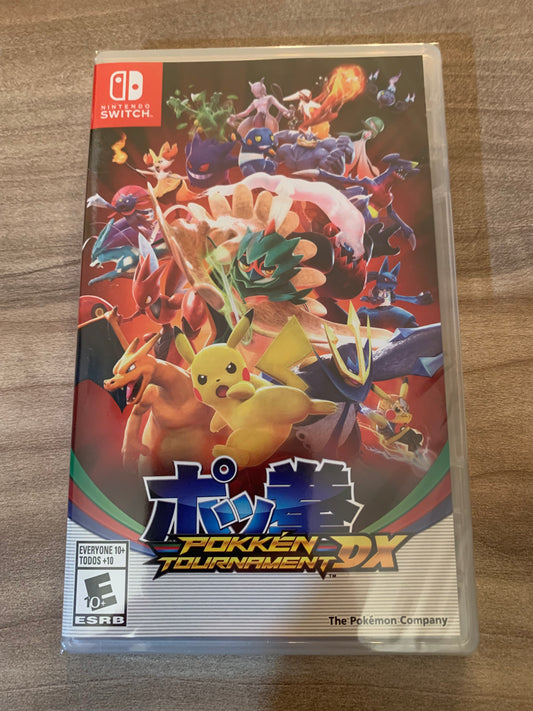 PiXEL-RETRO.COM : NINTENDO SWITCH NEW SEALED IN BOX COMPLETE MANUAL GAME NTSC POKKÉN TOURNAMENT DX